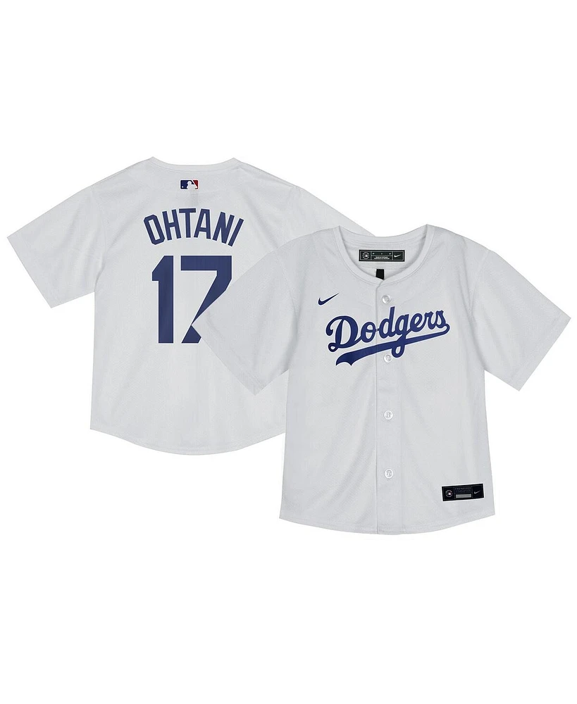 Nike Toddler Shohei Ohtani White Los Angeles Dodgers Home Game Player Jersey