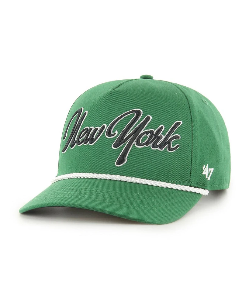 '47 Brand Men's Green New York Jets Overhand Hitch Adjustable Hat
