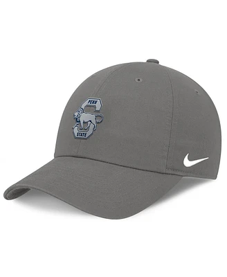 Nike Men's Pewter Penn State Nittany Lions Club Adjustable Hat