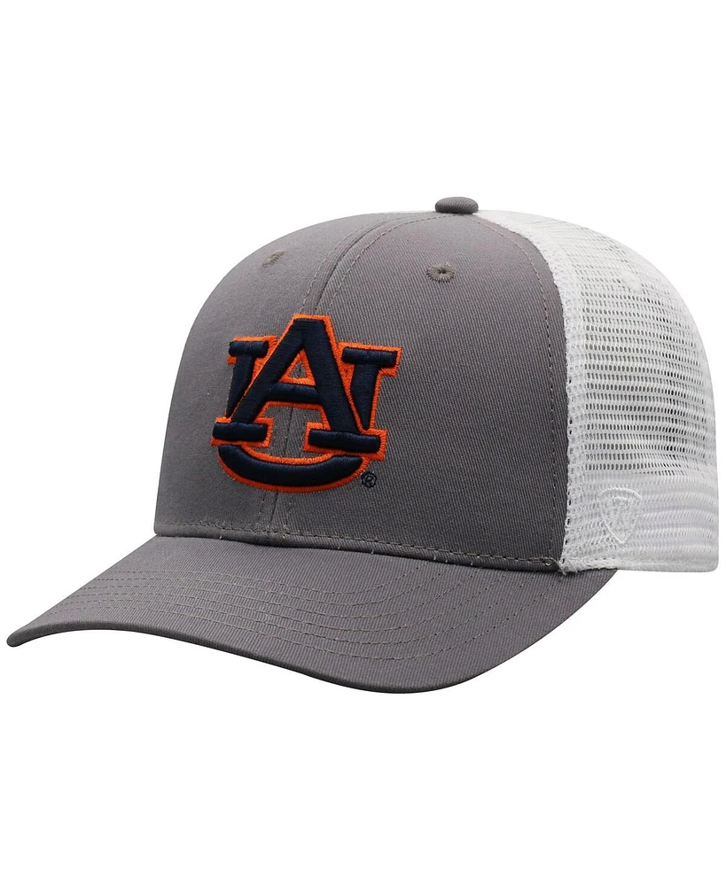 Top of the World Men's Gray Auburn Tigers Trucker Adjustable Hat