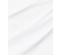 Betsy & Adam Women's Asymmetric-Neck Sheer-Sleeve Dress