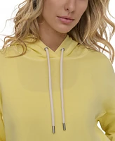 Dkny Sport Women's Cotton Embroidered Logo Pullover Hoodie