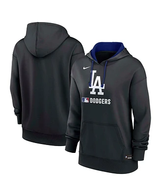 Nike Women's Black Los Angeles Dodgers Authentic Collection Performance Pullover Hoodie