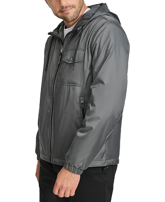 Calvin Klein Men's Polar Fleece Lined Windbreaker