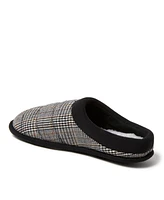 Dearfoams Men's Asher Quilted Plaid Clog House Slipper