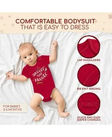 Harry Potter Baby Boys Bodysuit and Monthly Milestone Blanket 4 Piece Newborn