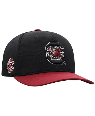 Top of the World Men's Black South Carolina Gamecocks Reflex Fitted Hat