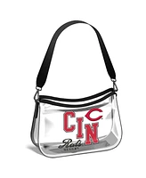 Wear by Erin Andrews Cincinnati Reds Clear Stadium Mini Purse