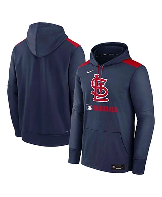 Nike Men's Navy St. Louis Cardinals Authentic Collection Performance Pullover Hoodie