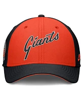 Nike Men's Black/ San Francisco Giants Rise Swoosh Performance Flex Hat