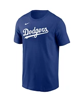 Nike Men's Shohei Ohtani Royal Los Angeles Dodgers 2024 Fuse Name Number T-Shirt