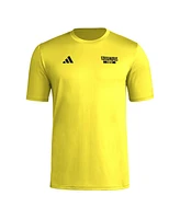 Adidas Men's Gold Columbus Crew Local Wrap T-Shirt