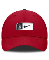 Nike Men's Red Los Angeles Angels Club Primetime Adjustable Hat