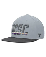 Fanatics Men's Gray Orlando City Sc Smoke Snapback Hat