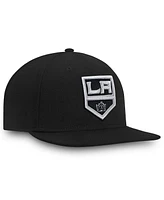Fanatics Men's Black Los Angeles Kings Core Fitted Hat