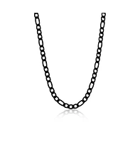 Stainless Steel, 4mm Figaro Chain