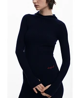 Desigual Women's Fitted dress with hood
