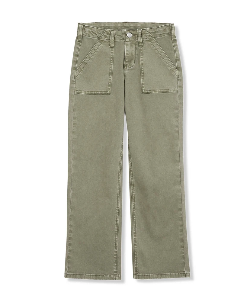 Lands' End Girls Woven Utility Pants