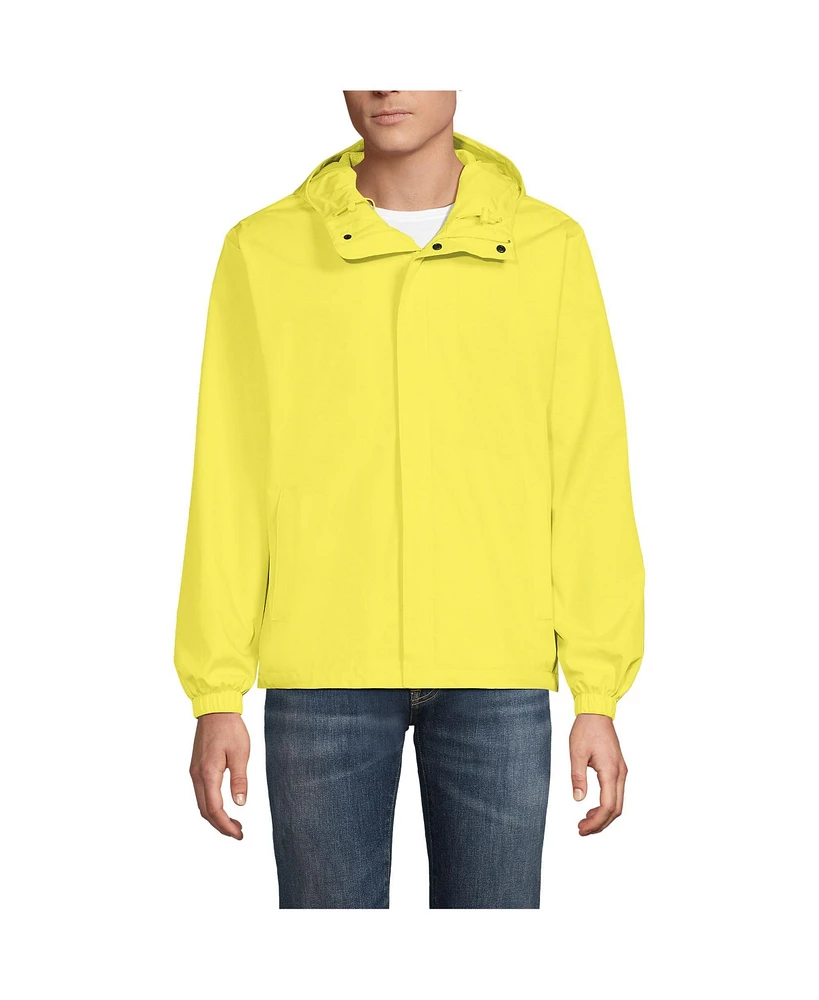 Lands' End Men's Squall Waterproof Packable Rain Jacket