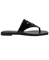 Tommy Hilfiger Women's Tremmy Cutout Logo Flat Thong Sandals
