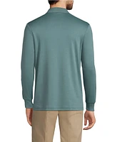 Lands' End Big & Tall Long Sleeve Cotton Supima Polo Shirt