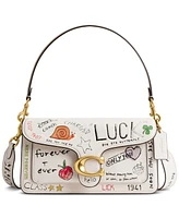 Coach Tabby Sketch Print Shoulder Bag 26
