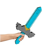 Minecraft Click and Switch Sword and Pickaxe Role Play 2-in-1 Weapon Toy