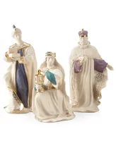 Lenox First Blessing Nativity Three Kings Figurine Set