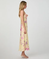 French Connection Women's Elyria Oona Satin Slip Dress