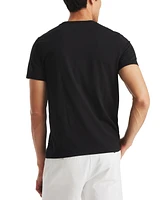 Nautica Men's Ocean Waves Short Sleeve Graphic T-Shirt