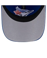 New Era Men's Royal Toronto Blue Jays Team Slick Trucker 9TWENTY Adjustable Hat