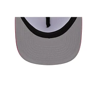New Era Men's Red St. Louis Cardinals Team Horizon 9FIFTY A-Frame Trucker Snapback Hat