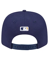 New Era Men's Navy Milwaukee Brewers Player Replica 9SEVENTY Adjustable Hat