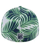 New Era Men's Gray Seattle Seahawks Palms 39THIRTY Flex Hat