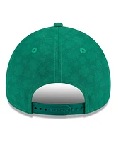 New Era Men's Kelly Green Cincinnati Reds St. Patrick's Day A-Frame 9FORTY Adjustable Hat