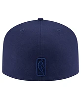 New Era Men's Navy Los Angeles Lakers Colorpack A-Frame Pinch Front 59FIFTY Fitted Hat