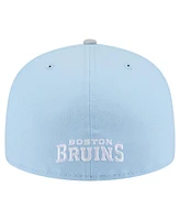 New Era Men's Light Blue/Gray Boston Bruins Color Pack Two-Tone 59FIFTY Fitted Hat