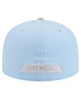 New Era Men's Light Blue/Gray Colorado Avalanche Color Pack Two-Tone 59FIFTY Fitted Hat