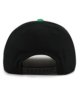 American Needle Men's Black/Kelly Green Dallas Stars Burnett Adjustable Hat