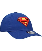 New Era Big Boys and Girls Blue Superman 9TWENTY Adjustable Hat