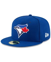 New Era Men's Royal Toronto Blue Jays National Baseball Hall of Fame 59FIFTY Fitted Hat