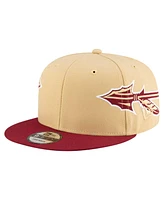 New Era Men's Gold Florida State Seminoles Helmet 9FIFTY Snapback Hat