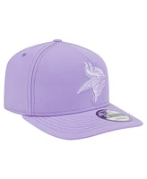 New Era Men's Light Purple Minnesota Vikings Color Pack 9FIFTY Snapback Hat