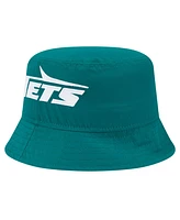 New Era Men's Green York Jets Helmet Bucket Hat