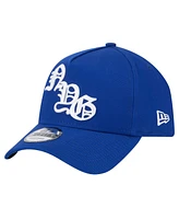 New Era Men's Royal New York Giants Mystic 9FORTY A-Frame Adjustable Hat