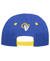 Outerstuff Baby Boys and Girls Royal/Gold Los Angeles Rams My First Tail Sweep Slouch Flex Hat