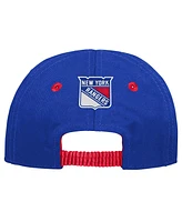 Outerstuff Baby Boys and Girls Blue New York Rangers My First Tail Sweep Slouch Flex Hat