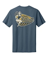 Hendrick Motorsports Team Collection Men's Blue Chase Elliott Tri-Blend Pinup T-Shirt