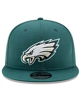 New Era Men's Midnight Green Philadelphia Eagles Super Bowl Lix Champions Side Patch 9FIFTY Snapback Hat