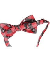 Eagles Wings Georgia Bulldogs Check Bow Tie